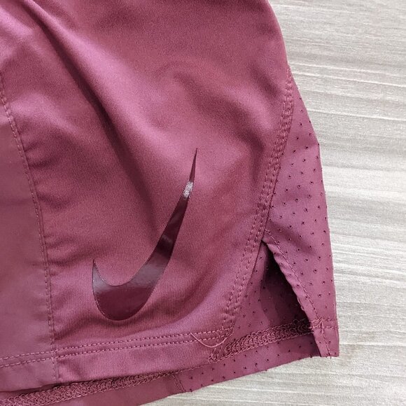 Nike Dri-Fit Orchid Lined Running Shorts with Key Pocket - Picture 3 of 7
